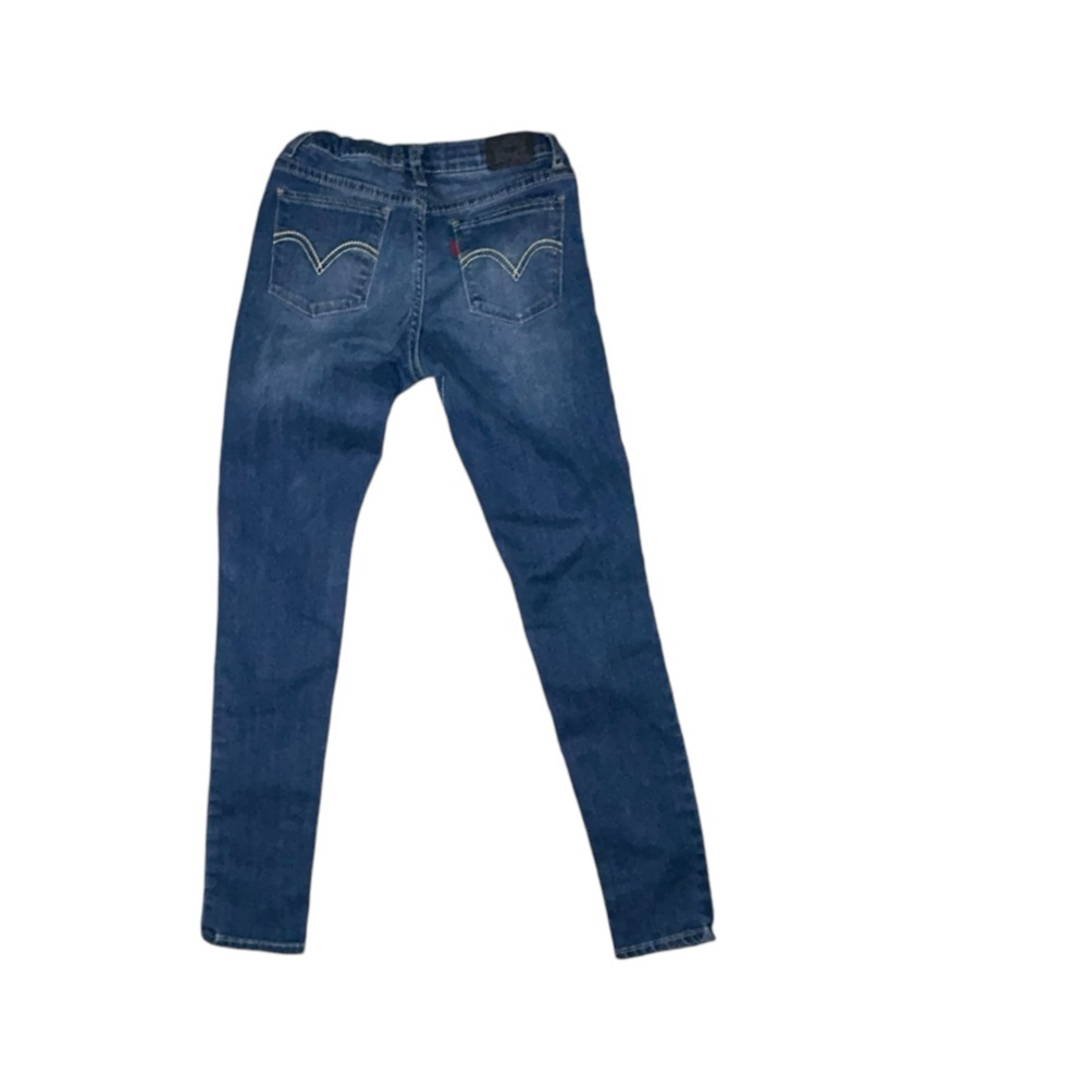 LEVI’s‎ 710 SUPER SKINNY Girls Sz 14 Regular Denim Blue Jeans